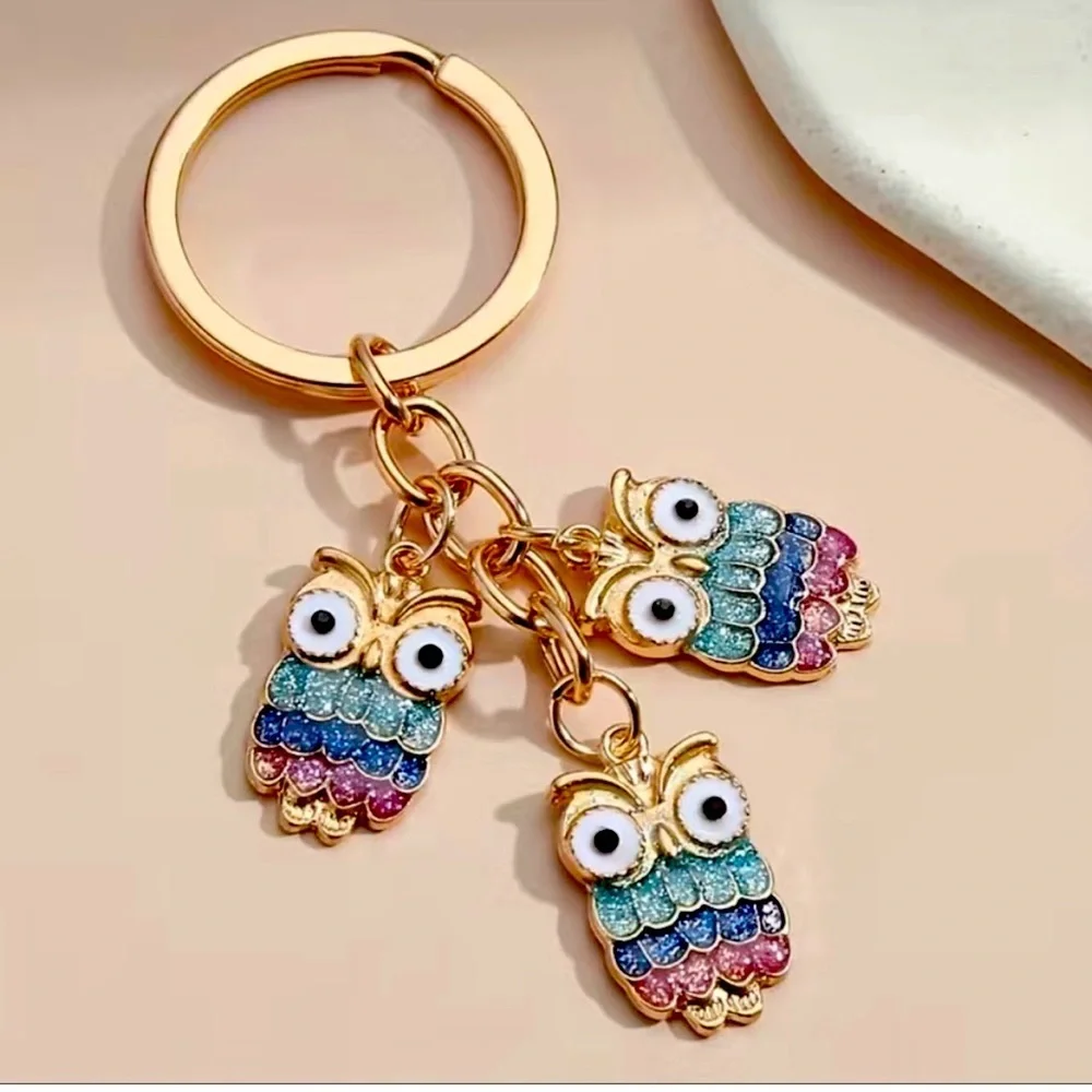 🦉❤️Owl Keychain/Bag Charm NWT❤️🦉